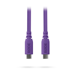Rode Purple 1.5m USB-C to USB-C cable