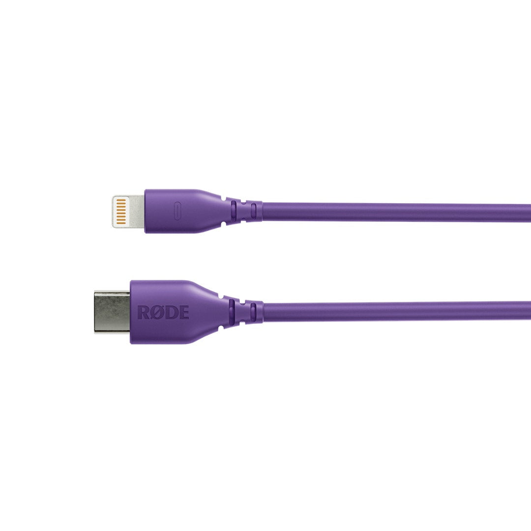Rode Purple 30cm USB-C to Lightning Cable - additional product view