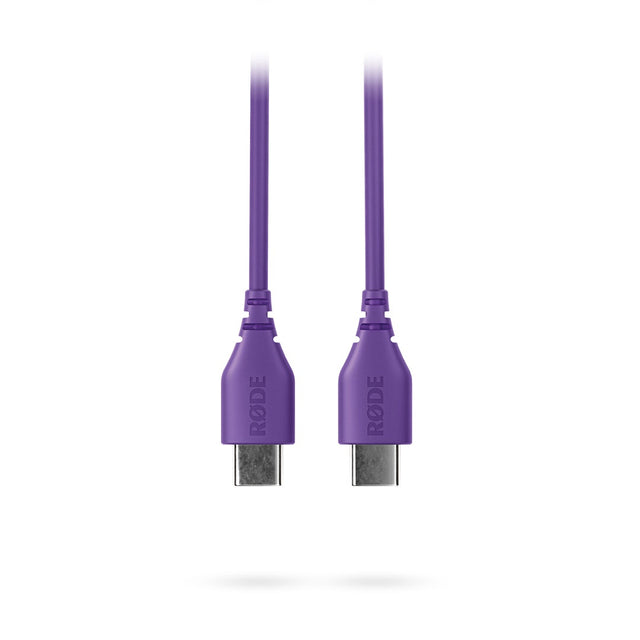 Rode Purple 30cm USB-C to USB-C cable