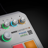 Rode RodeCaster Pro II Integrated Podcast - Production Studio White - additional product view