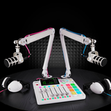 Rode RodeCaster Pro II Integrated Podcast - Production Studio White - additional product view