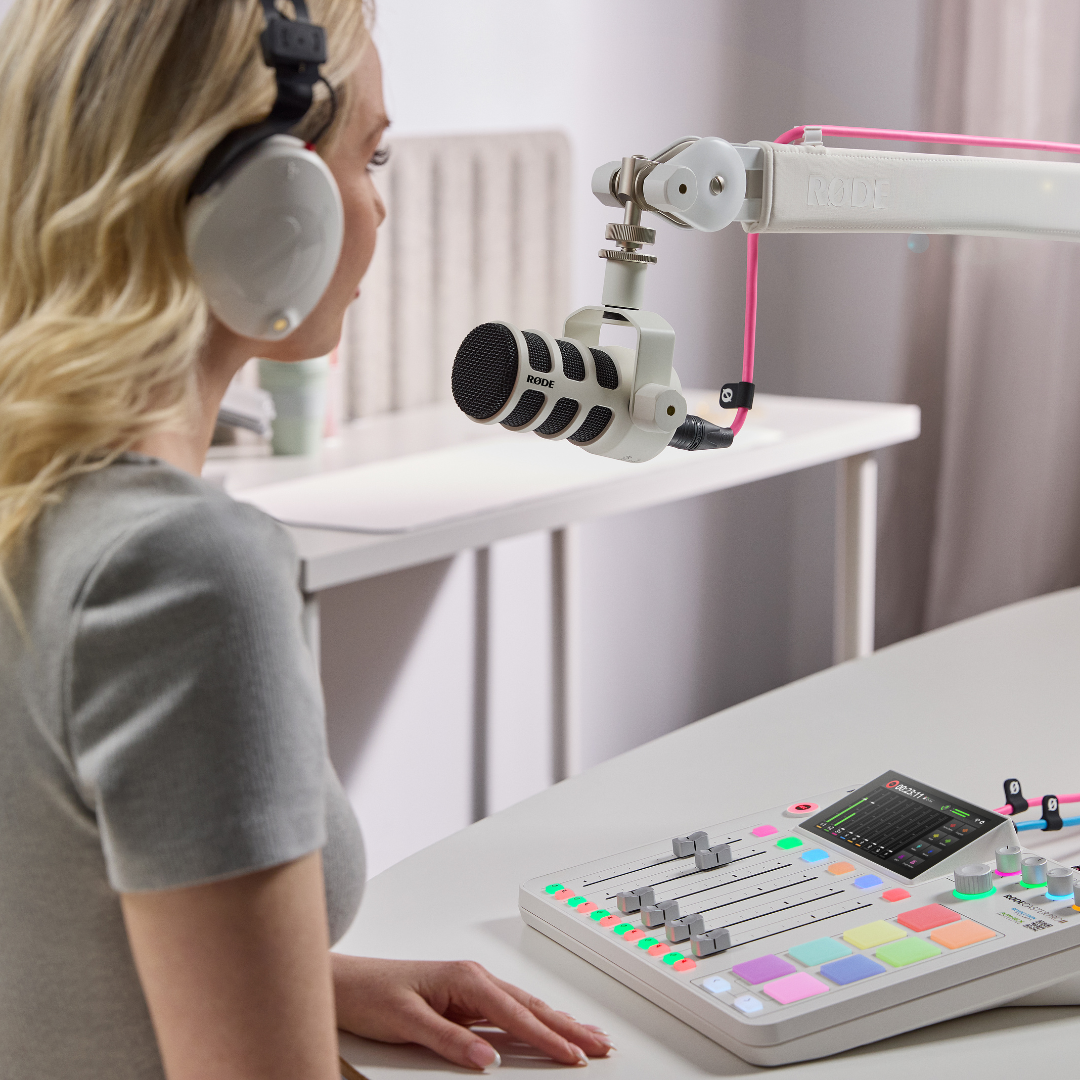 Rode RodeCaster Pro II Integrated Podcast - Production Studio White - additional product view