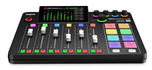 Rode RodeCaster Pro II Integrated Podcast Production Studio