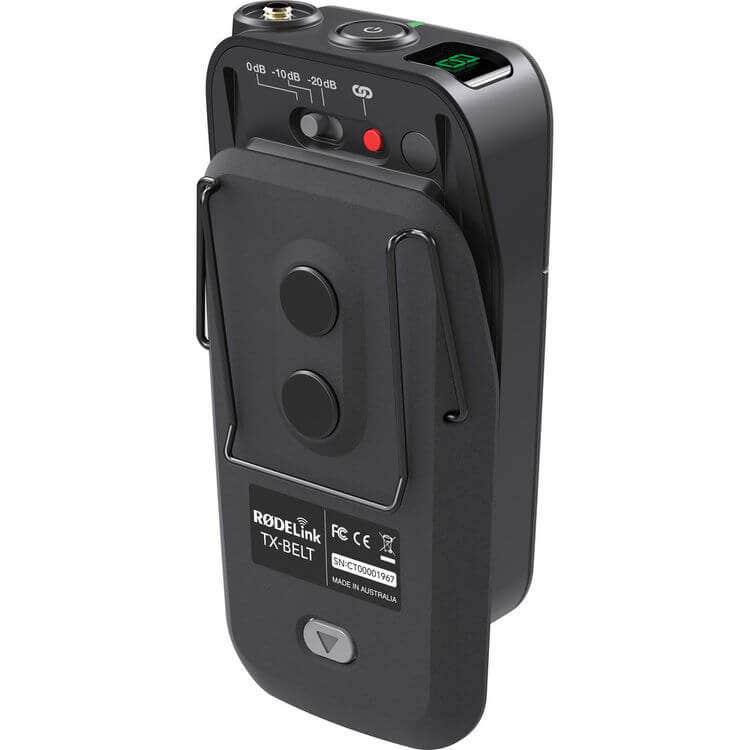 Rode RODElink Film Maker Kit Wireless Kit  w/ TX-Belt, RX-Cam & Lavalier Microphone - additional product view
