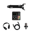 Rode Solo Podcasting Bundle with RodeCaster Duo, PodMic, NTH100, PSA1+ and XLR3M