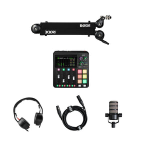 Rode Solo Podcasting Bundle with RodeCaster Duo and PodMic