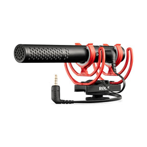 Rode VideoMic NTG shotgun microphone with WS-Chroma windshield