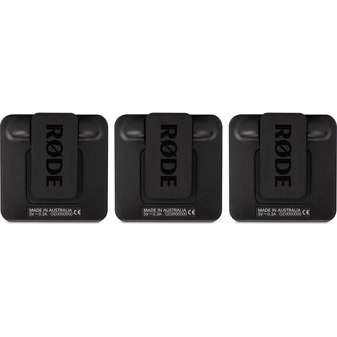 Rode Wireless GO II TX Transmitter w/ Charging case and Interview go - additional product view