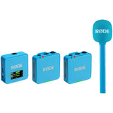 Rode Wireless GO III and Interview GO bundle in Blue