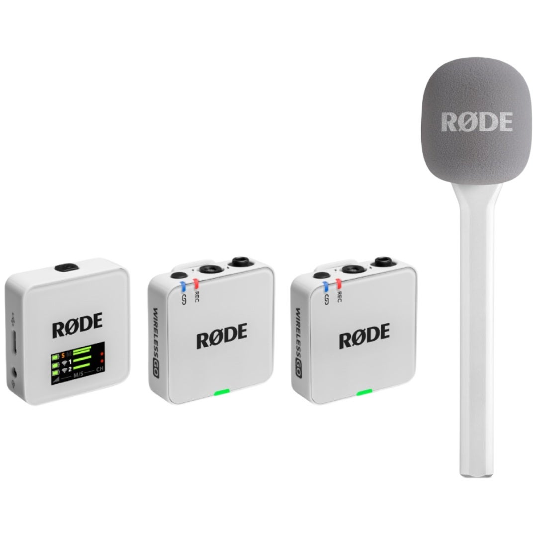 Rode Wireless GO III and Interview GO bundle in White