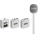 Rode Wireless GO III and Interview GO bundle in White