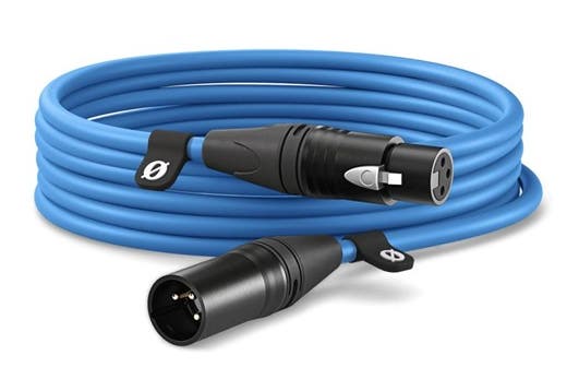 Rode XLR cable, blue, 6 metres
