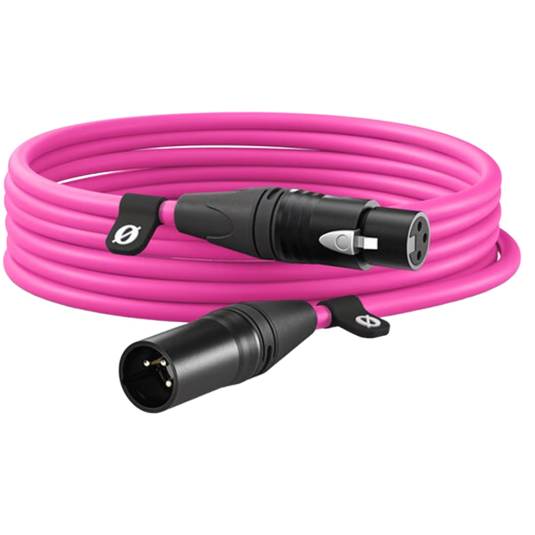 Rode XLR cable, pink, 6 metres