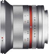 Samyang 12mm F2.0 UMC II Fujifilm X Lens, Silver, APS-C