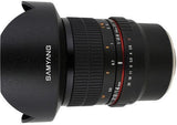 Samyang 14mm f/2.8 UMC II lens, Micro Four Thirds mount.
