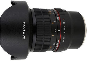 Samyang 14mm f/2.8 UMC II lens, Micro Four Thirds mount.