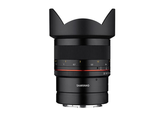 Samyang 14mm f/2.8 UMC II weather sealed lens for Nikon Z mount.