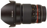 Samyang 24mm f/1.4 lens, Canon EF mount.
