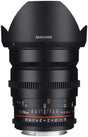 Samyang 24mm T1.5 VDSLR UMC II cine prime lens, Fujifilm X mount