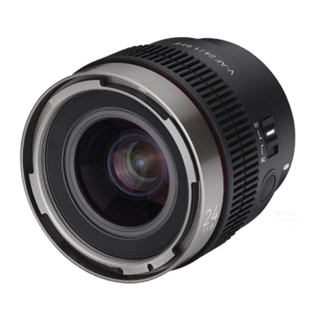 Samyang 24mm T1.9 V-AF cine prime lens for Sony FE