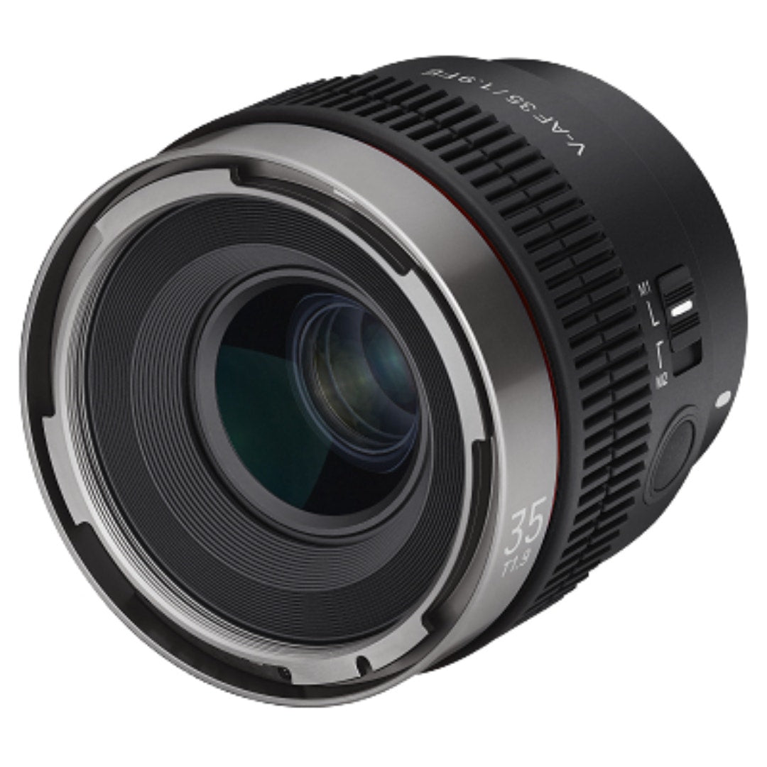 Samyang 35mm T1.9 V-AF cine prime lens for Sony FE