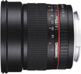 Samyang 85mm f/1.4 UMC II lens, Nikon F mount.