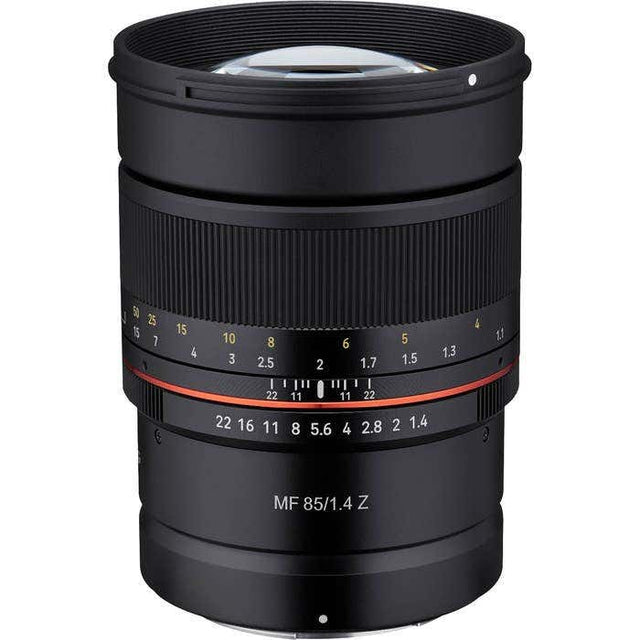 Samyang 85mm f/1.4 UMC II lens for Nikon Z mount.