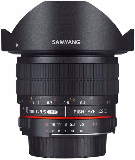Samyang 8mm f/3.5 Fisheye UMC II - Canon EF APS-C - additional product view