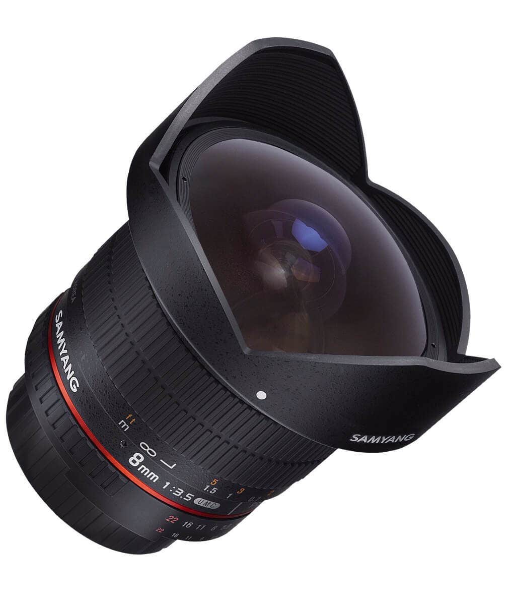 Samyang 8mm f/3.5 Fisheye UMC II - Canon EF APS-C - additional product view