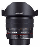 Samyang 8mm f/3.5 Fisheye UMC II - Nikon AE APS-C - additional product view