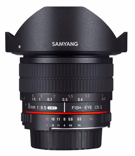 Samyang 8mm f/3.5 Fisheye UMC II - Nikon AE APS-C - additional product view