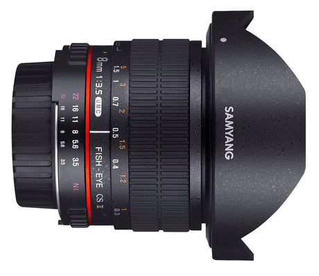 Samyang 8mm f/3.5 Fisheye UMC II - Nikon AE APS-C - additional product view