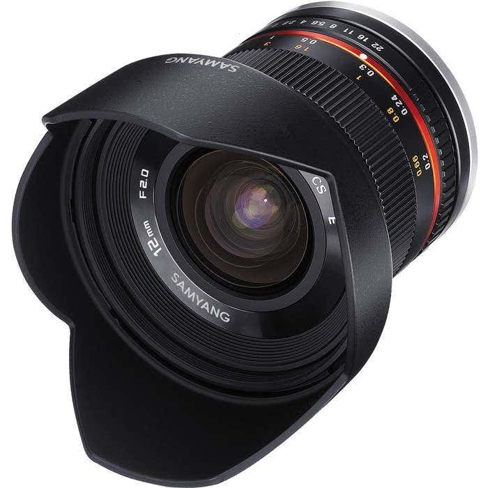 Samyang AF 12mm f/2 lens, Sony E mount