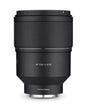 Samyang AF 135mm f1.8 UMC II lens with Sony FE mount, full frame.