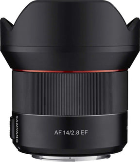 Samyang AF 14mm f2.8 UMC II wide angle lens, Canon EF mount