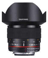 Samyang AF 14mm f2.8 UMC II wide angle lens, Nikon F mount