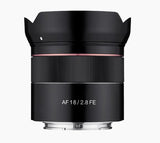 Samyang AF 18mm f2.8 UMC II lens for Sony FE mount.