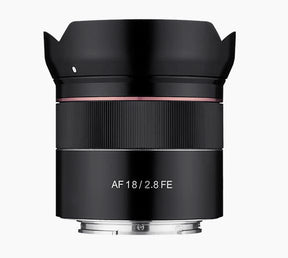 Samyang AF 18mm f2.8 UMC II lens for Sony FE mount.
