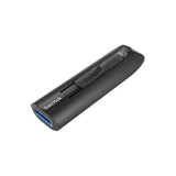 SanDisk Extreme GO USB 3.1 128GB Flash Drive (Black) - Retractable - additional product view