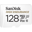 SanDisk Extreme MicroSDXC 128GB memory card with adapter.