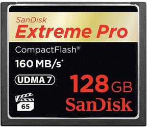 SanDisk Extreme PRO CompactFlash 160MB/s 128GB memory card