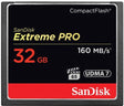 SanDisk Extreme PRO CompactFlash 160MB/s 32GB memory card