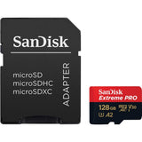 SanDisk Extreme Pro MicroSDXC 128GB 200MB/s R, 90MB/s W, V30 Memory Card + Adapter - additional product view