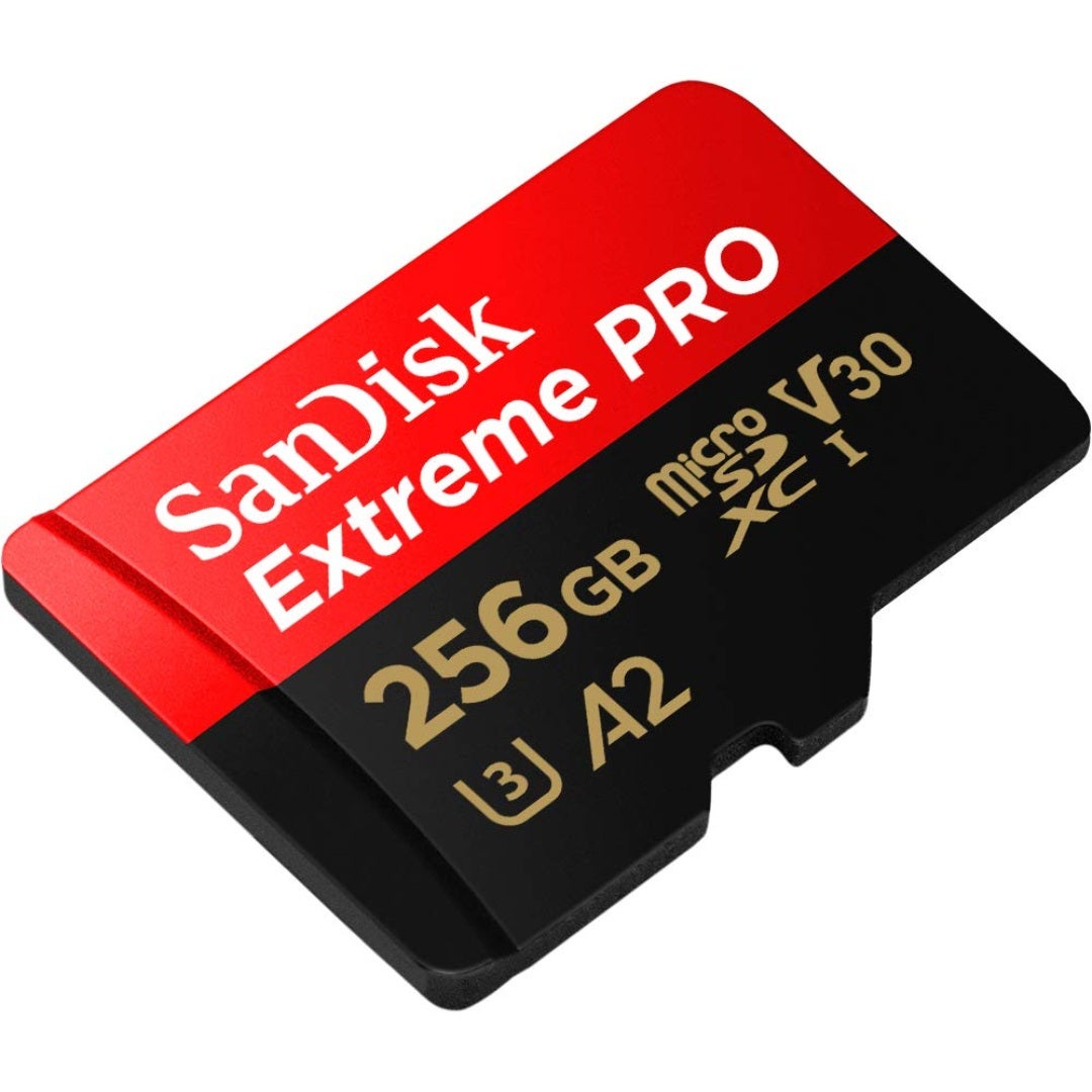 SanDisk Extreme Pro MicroSDXC 256GB 200MB/s R, 140MB/s W, V30 Memory Card + Adapter - additional product view
