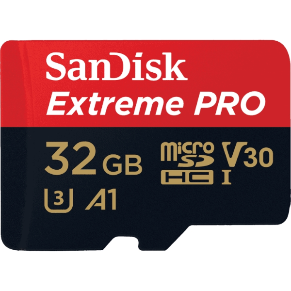 SanDisk Extreme Pro microSDXC 32GB memory card