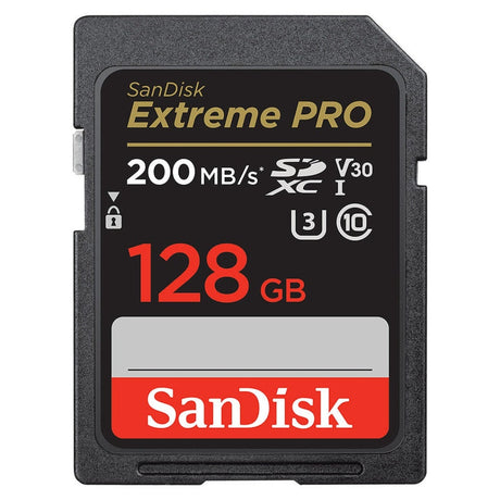 SanDisk Extreme Pro SDXC 128GB memory card
