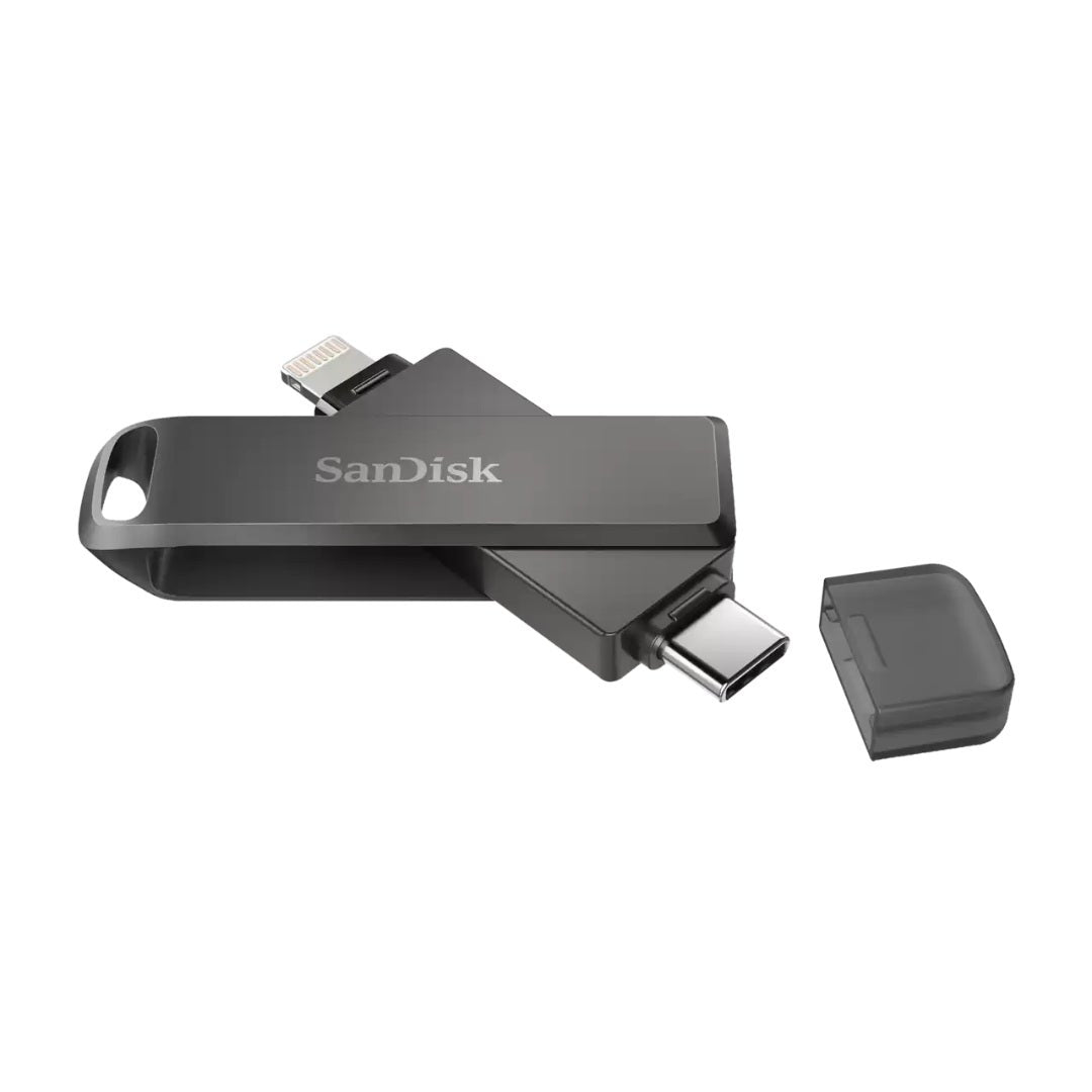 SanDisk iXpand Luxe SDIX70N 256GB Flash Drive iOS/Android Lightning & Type C USB3.1 - additional product view