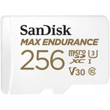 SanDisk MAX ENDURANCE 256GB microSD R100 W40 Memory Card + Adapter - additional product view