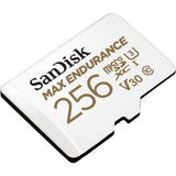 SanDisk MAX ENDURANCE 256GB microSD R100 W40 Memory Card + Adapter - additional product view