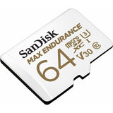 SanDisk MAX ENDURANCE 64GB microSD R100 W40 Memory Card + Adapter - additional product view